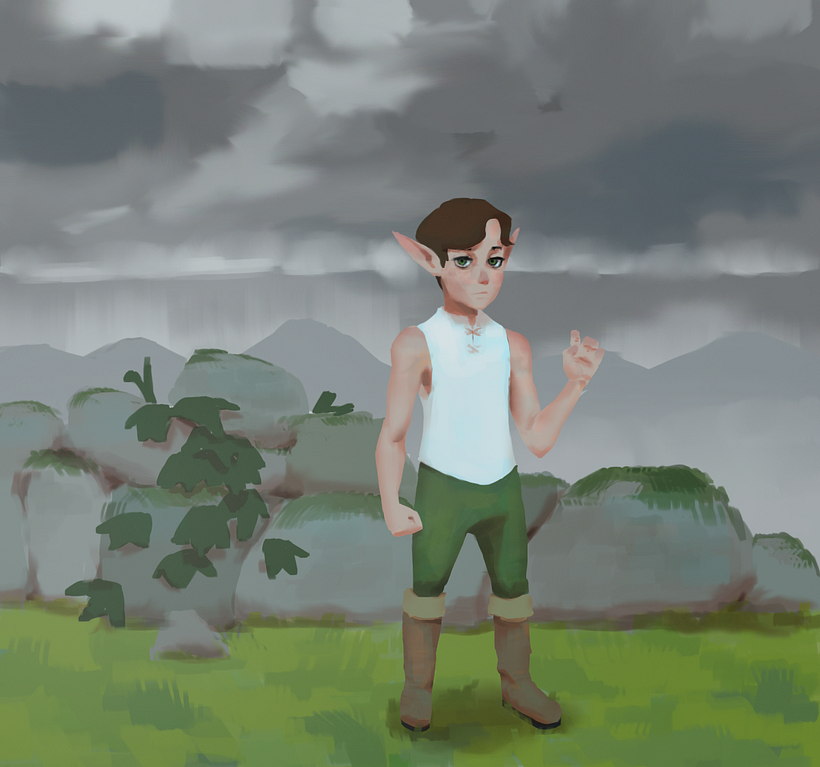 My project in Lighting Principles for Digital Painting course 3
