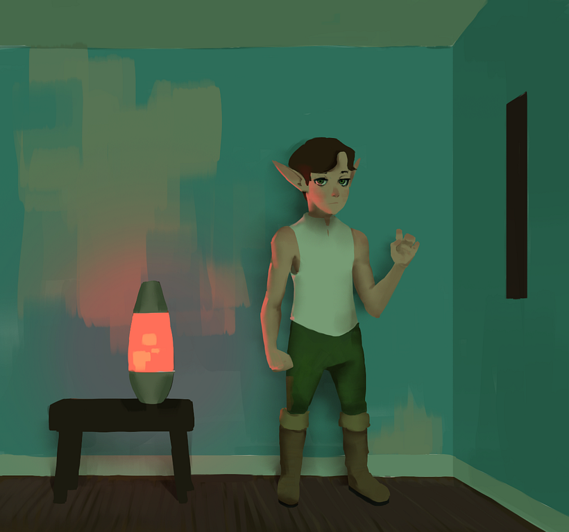 My project in Lighting Principles for Digital Painting course 6