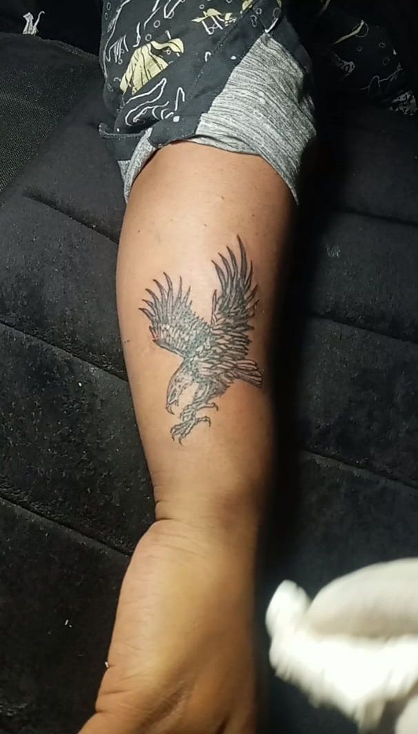 My project in Blackwork Tattoo Techniques with Fine Lines course 2