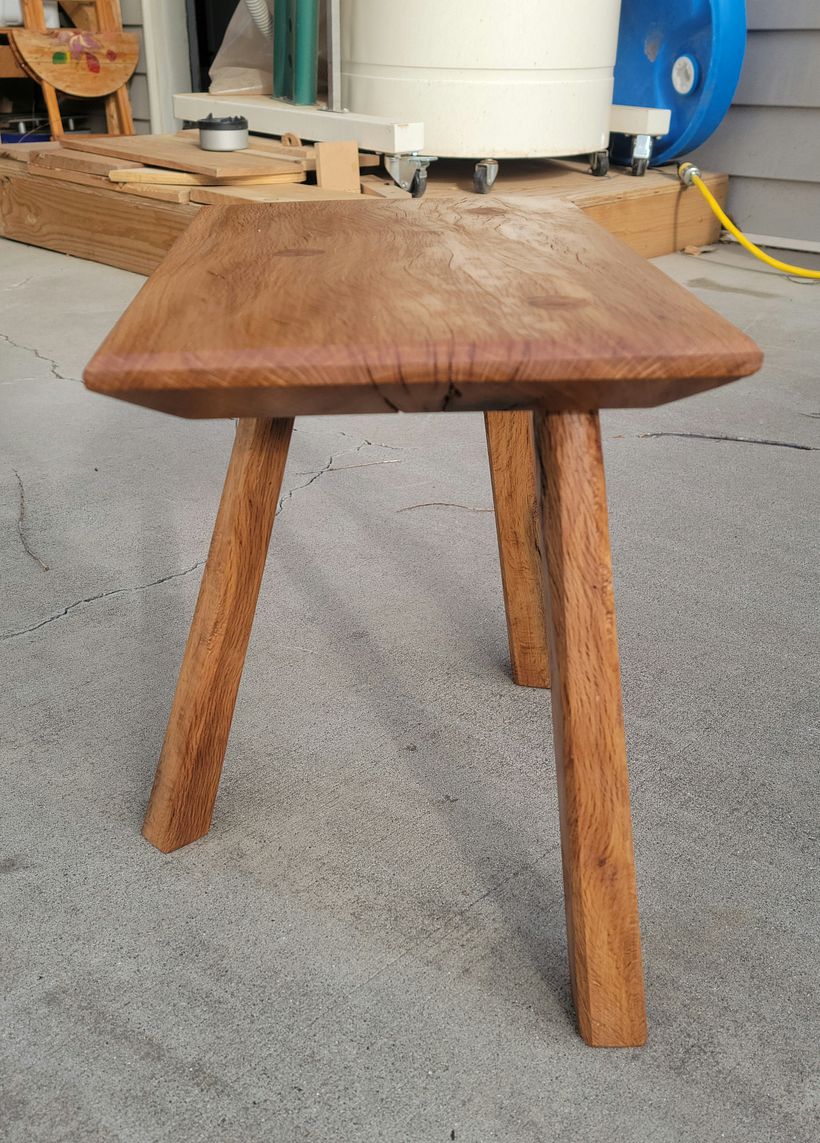 It looks unlevel, but my torpedo level says it is. 