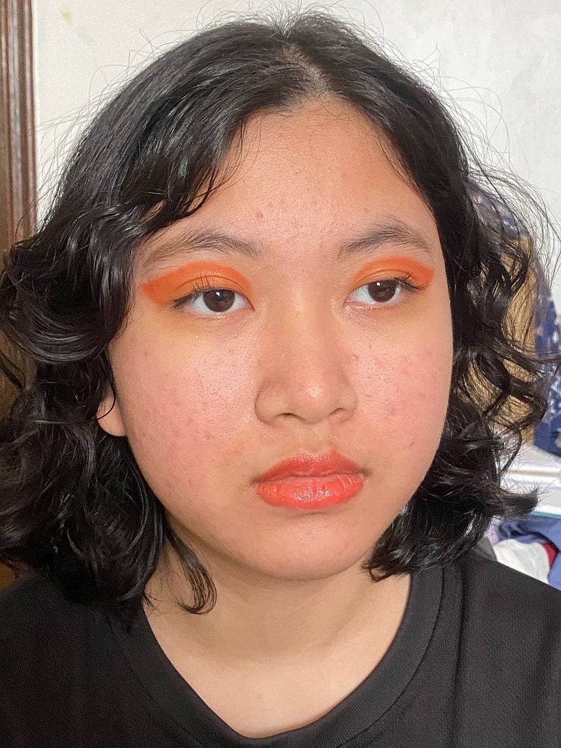 My project in Introduction to Professional Makeup Techniques course 3