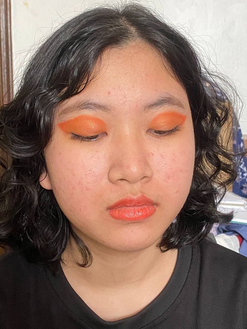 My project in Introduction to Professional Makeup Techniques course 4