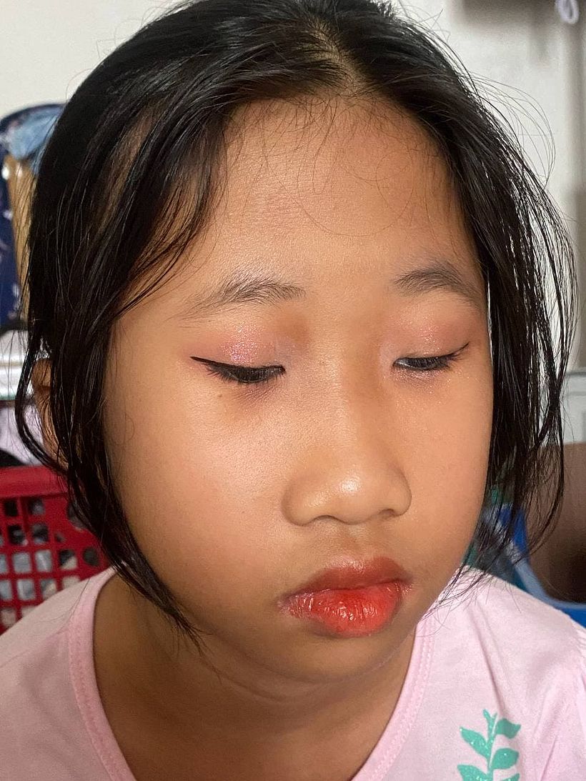 My project in Introduction to Professional Makeup Techniques course 6