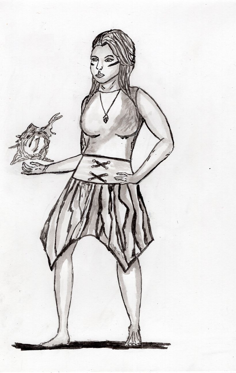 My project in Female Character Design for Comics course 4