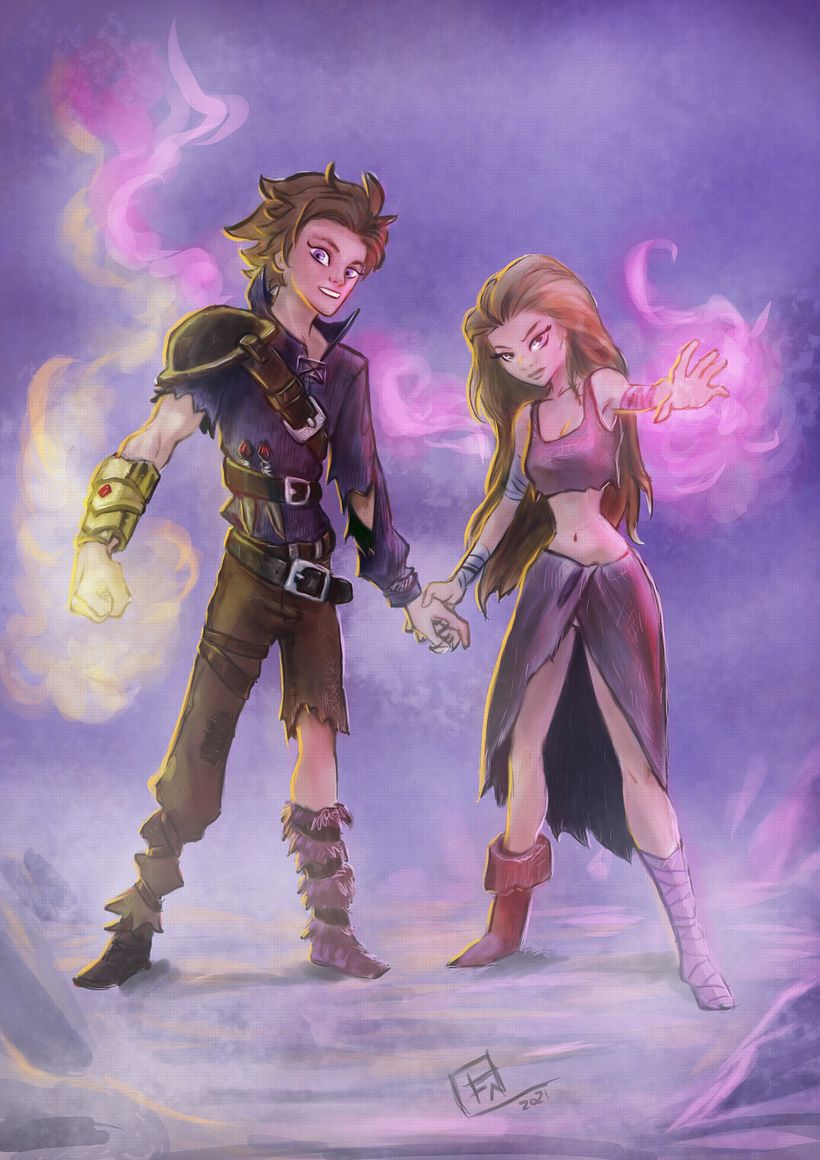 dibujando en procreate  3