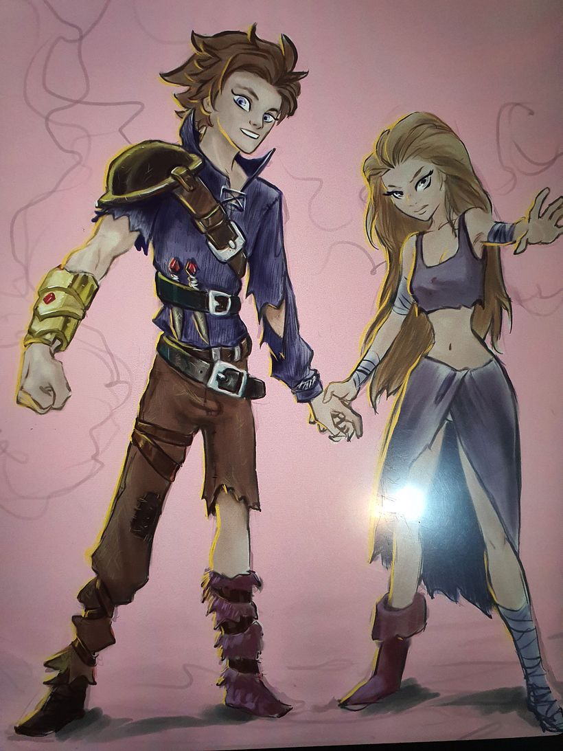 dibujando en procreate  13