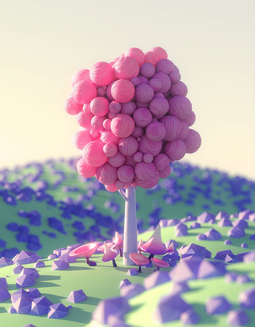 The Pink Tree 1