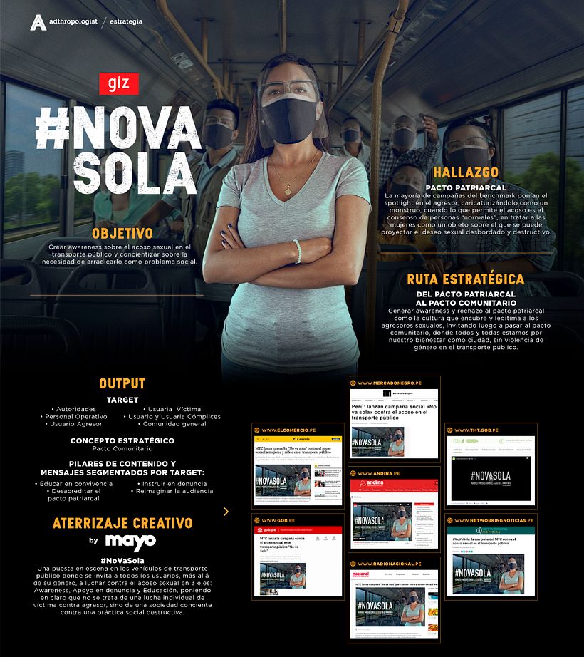 #NoVaSola 1