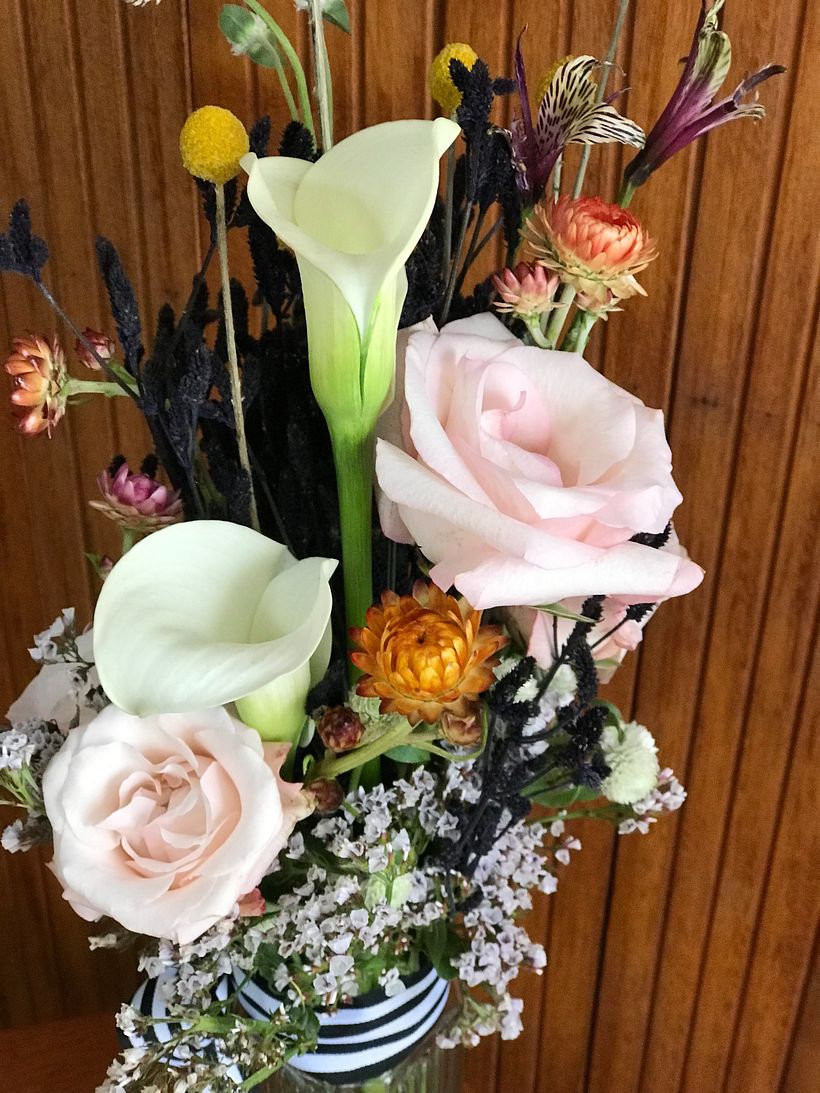 Meu projeto do curso: Design de arranjos florais com flores da estação 2