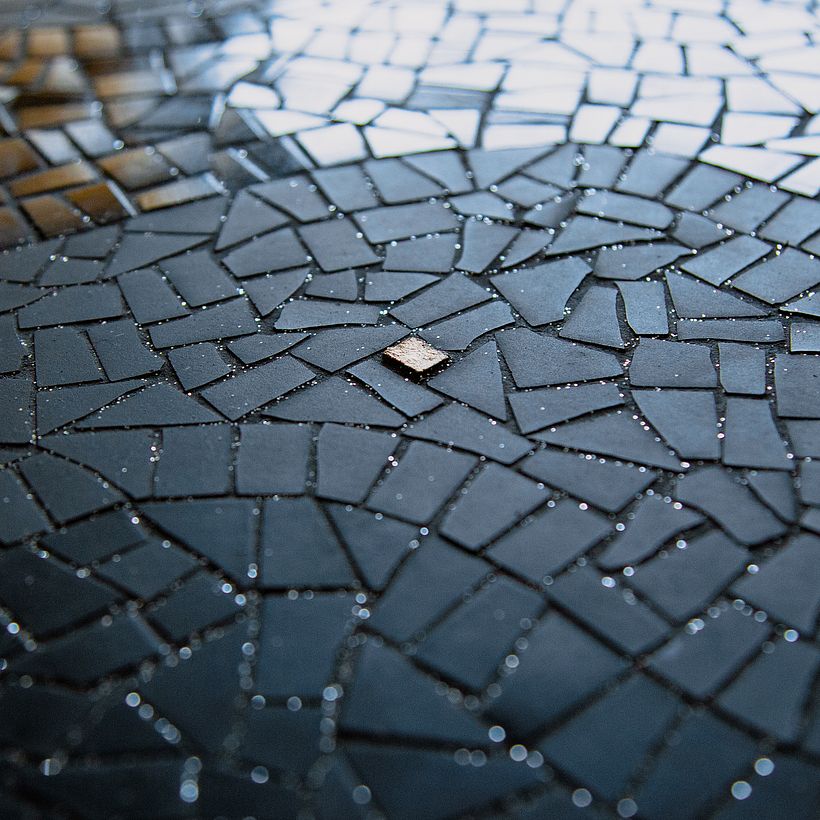My project in Introduction to Mosaic Artwork course 3