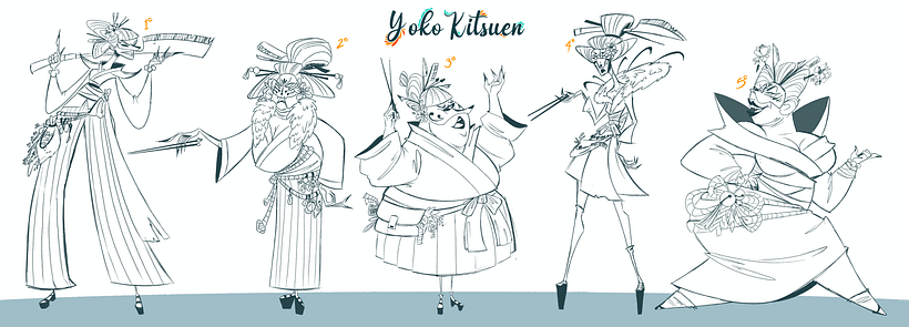 Miniaturas Yoko Kitsune