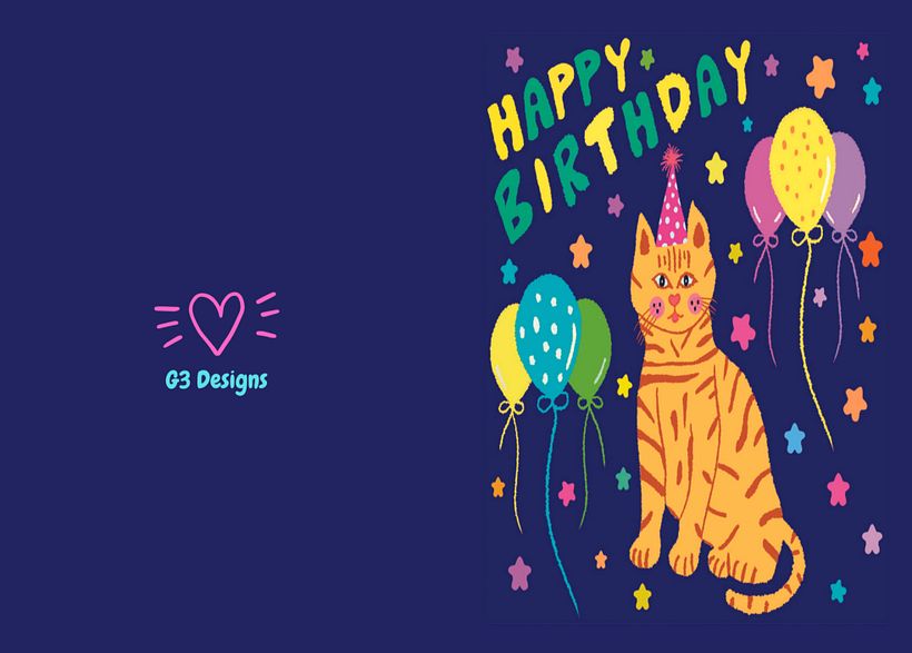 My project in Greeting Card Design: Illustrate and Sell Your Collection course 2