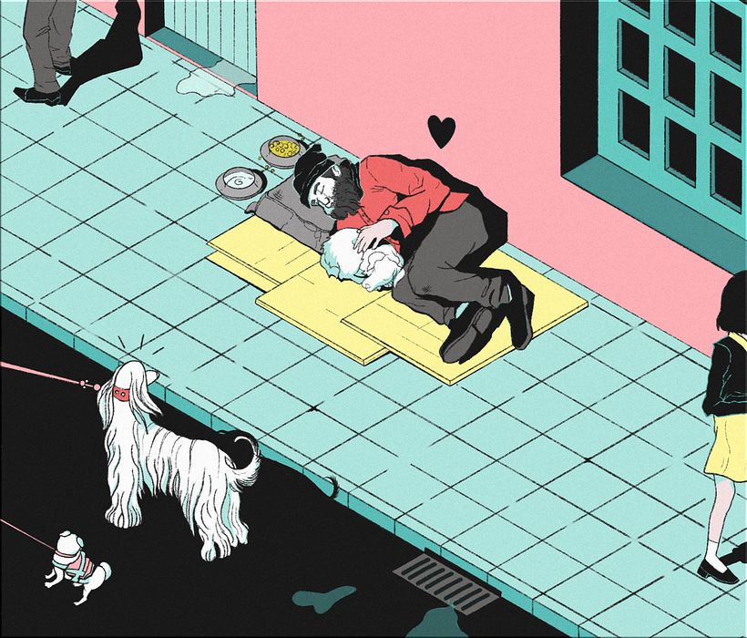 My project in Editorial Illustration: Create a Visual Narrative course 1