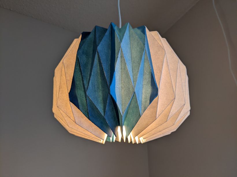 Second lamp! Third in progress... 2