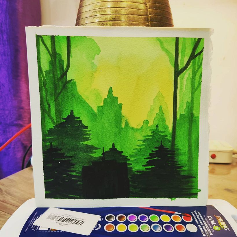 My water colour course 13