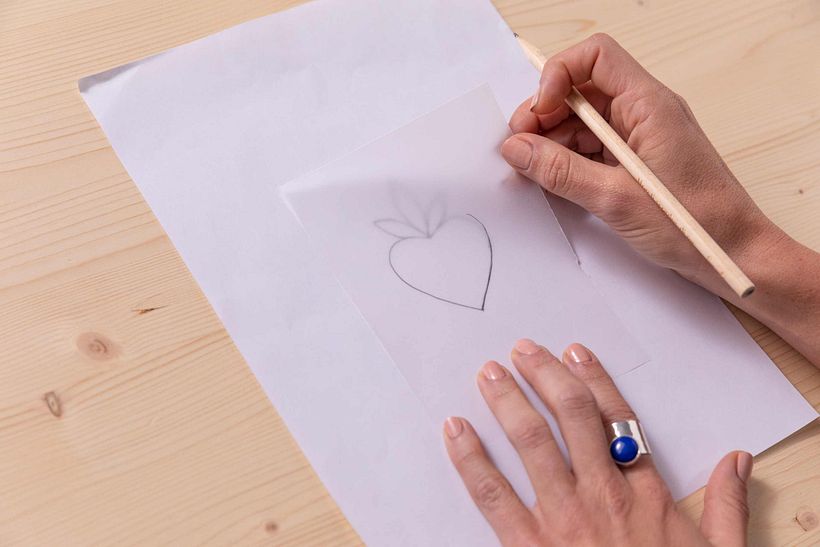 CUORE SACRO - Illustrazione tradizionale
