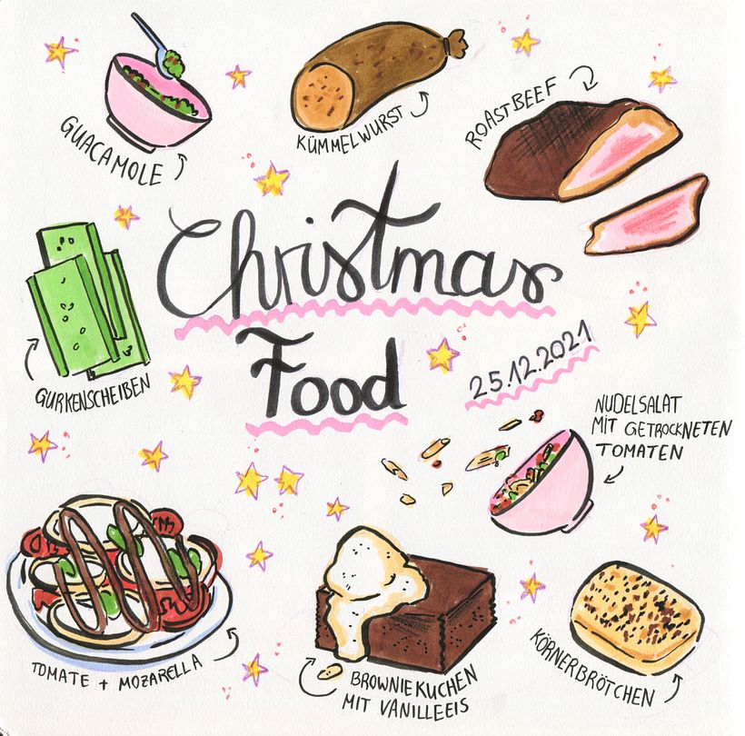 Christmas Food is fun.