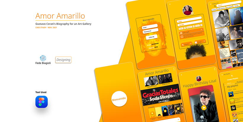 Amor Amarillo - Gustavo Cerati App 1