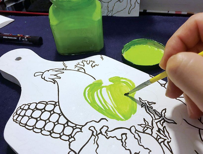 Cutting Board - Ilustrasi tradisional