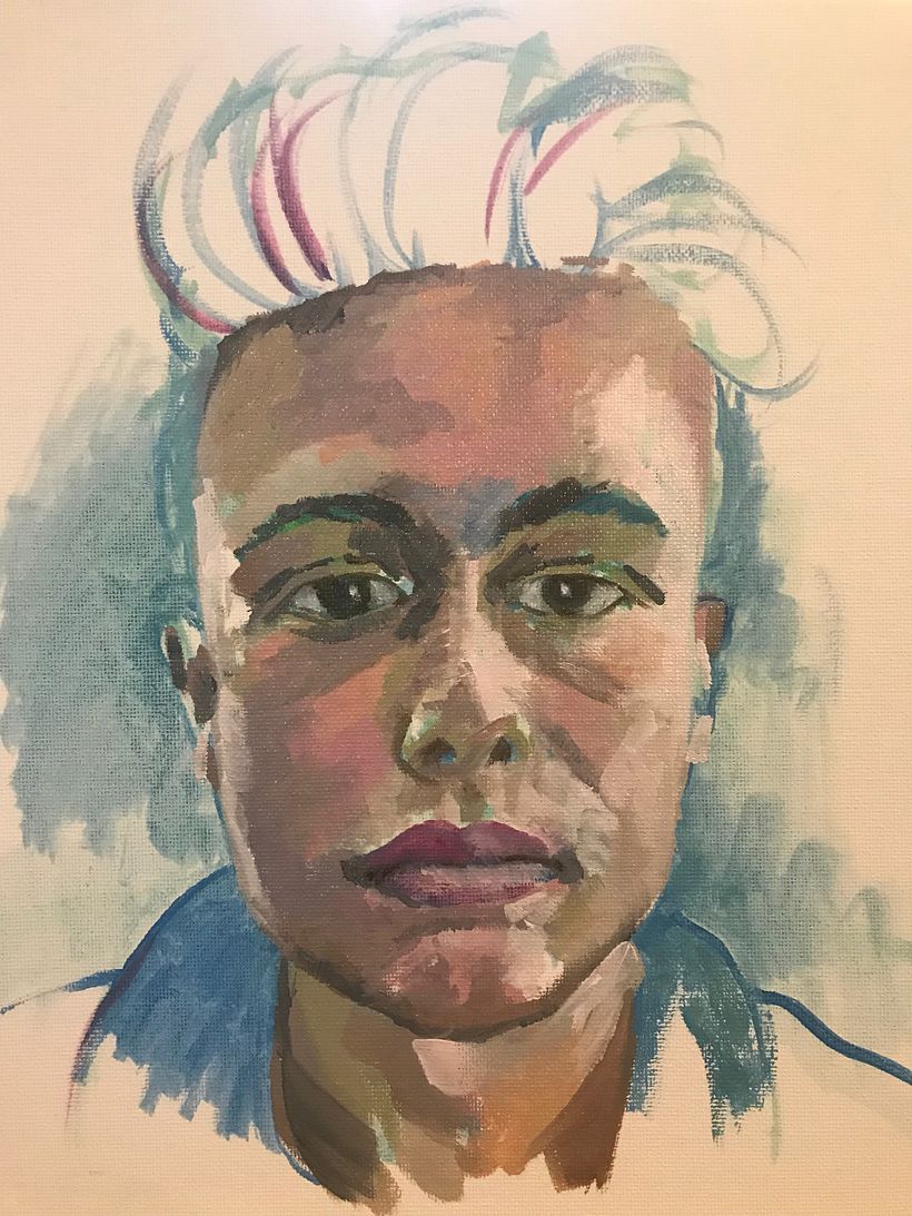 My project in Expressive Oil Portraiture: Explore the Alla Prima Technique course 5