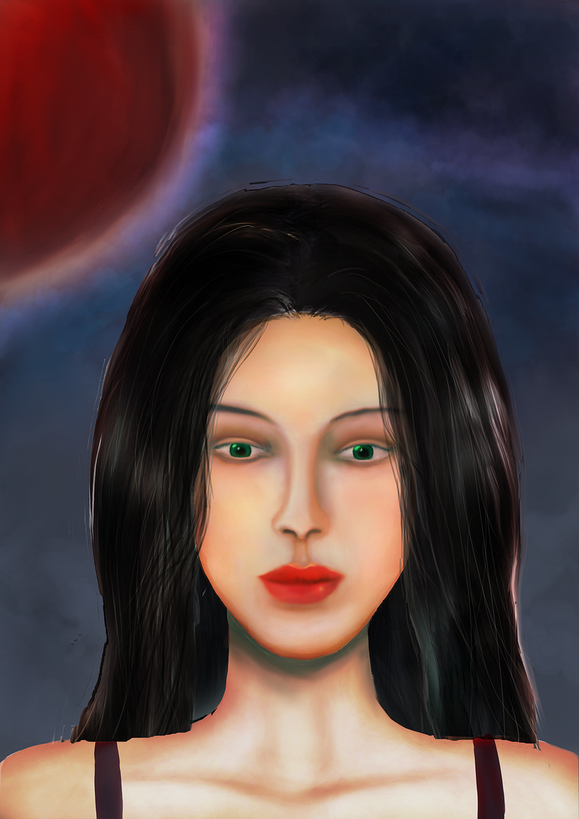 My project in Digital Fantasy Portraits with Photoshop course 1
