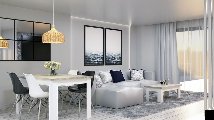 Infografias 3D espacios Interiores. (Proyecto deco+3d vivienda) 2