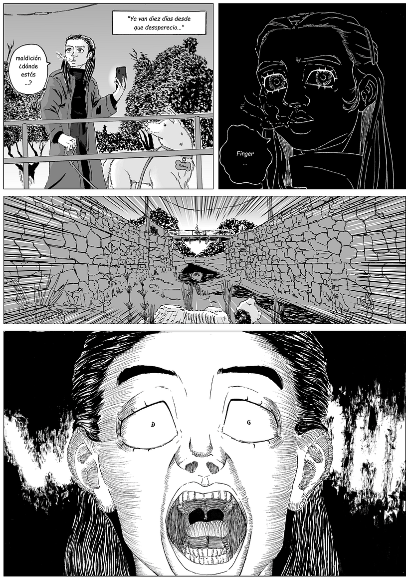 Mi Proyecto del curso: Técnicas de entintado para cómic e ilustración 1