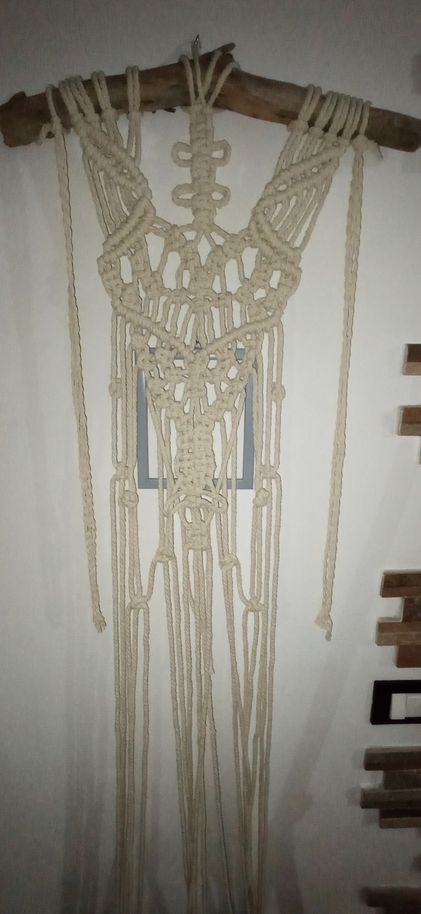 Il mio progetto del corso: Macramè: nodi semplici e complessi 2