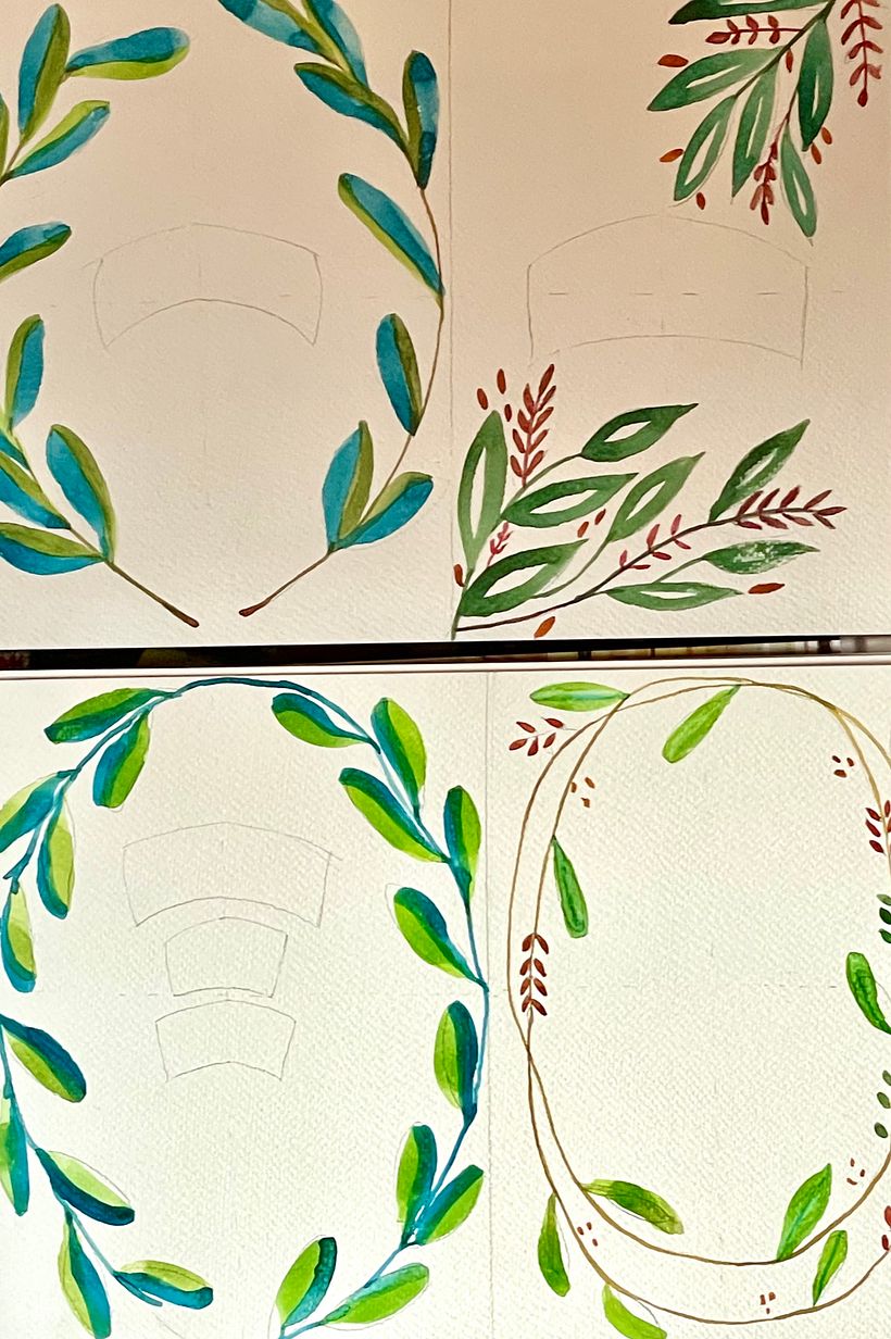 My project in Techniques applied to watercolour illustration course 1