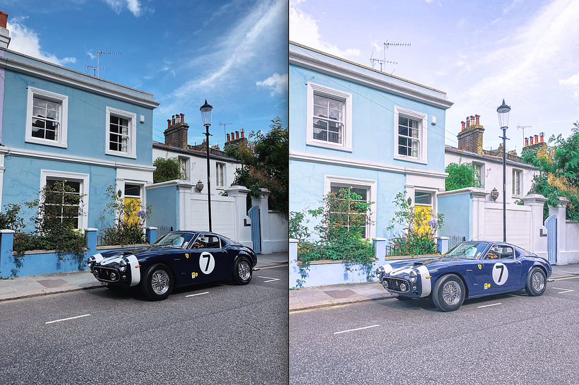 Before and After of the first image