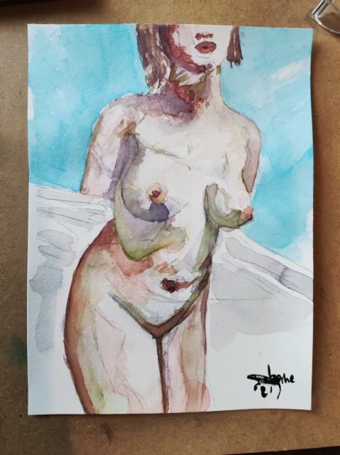 My project in The Human Figure in Watercolor course 2