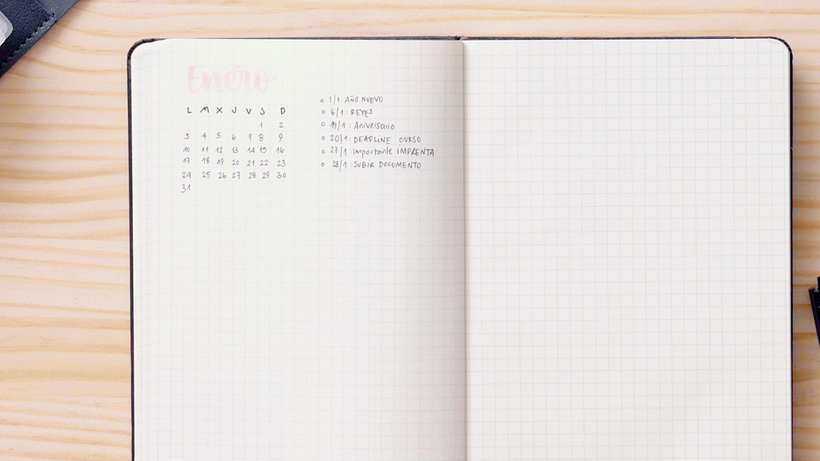 Registros futuros de media página