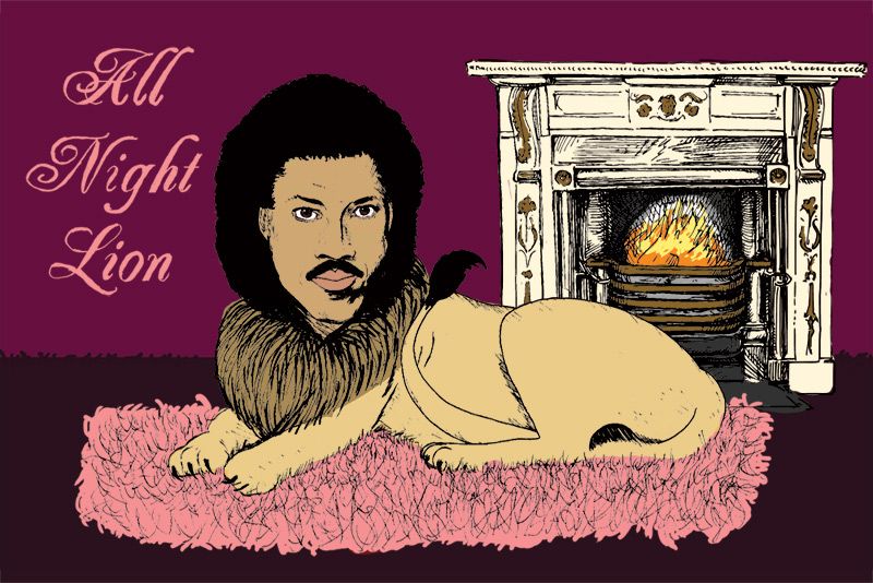 Lionel Ritchie illustration