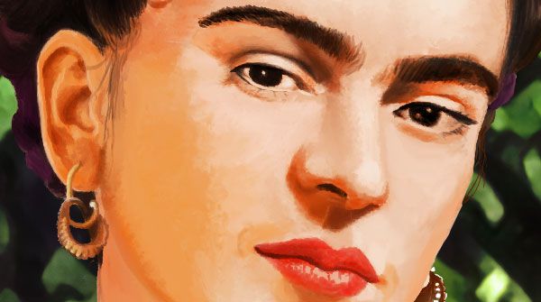 Detalhe - Close Rosto Frida