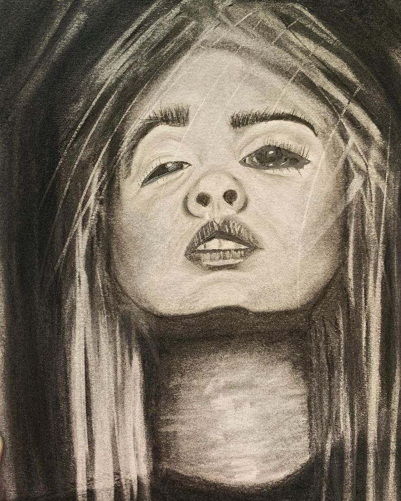 My project in Artistic Charcoal Portraiture: Creating Atmosphere course 1