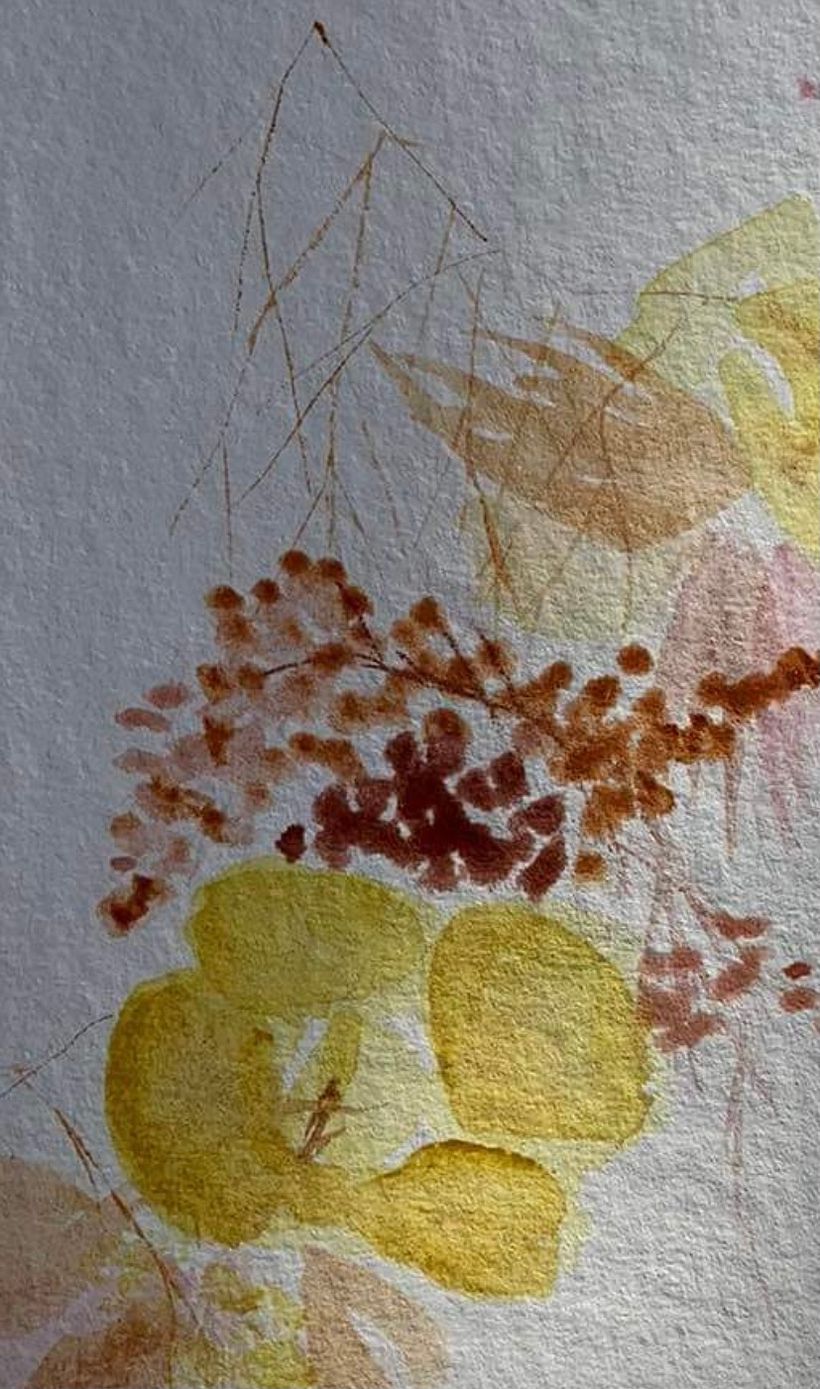 First watercolor création. Insta : ( Roxy_aquarelle)  6