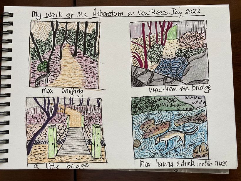 My project in Illustrated Life Journal: A Daily Mindful Practice course 1