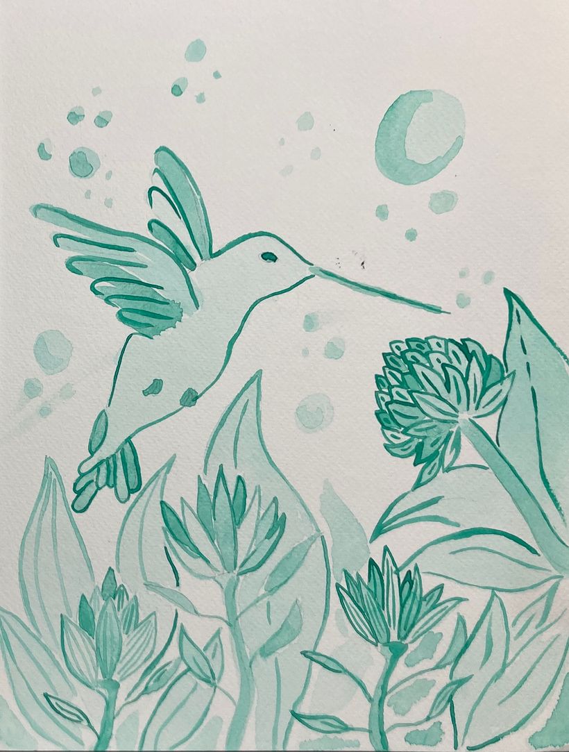 My project in Modern Watercolor Techniques course 3