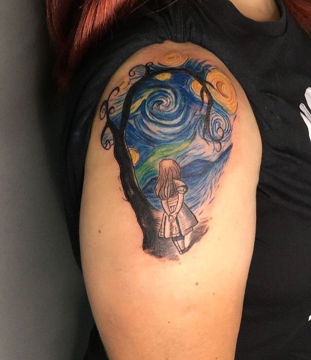 projeto de tatuagem colorida 3