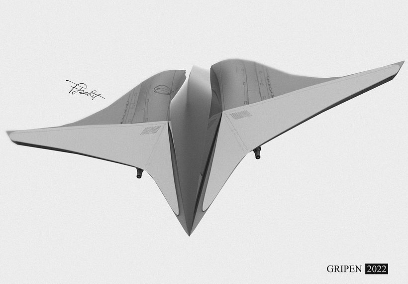 Meu projeto do curso: Design e modelagem de uma nave sci-fi em 3D 4