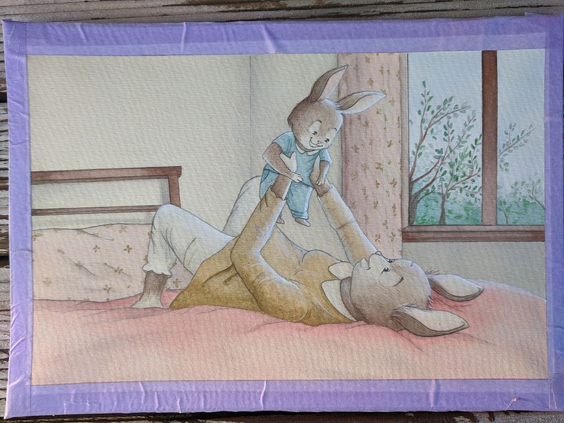 My project in Animal Characters in Watercolor for Children’s Books course 6
