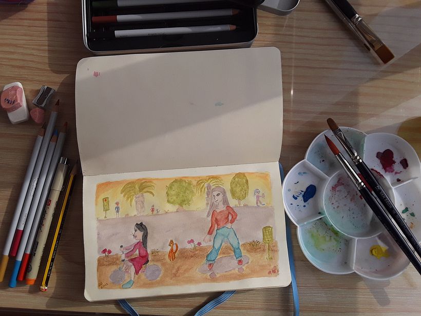 Mi Proyecto del curso: Sketchbook para explorar tu estilo de dibujo 9