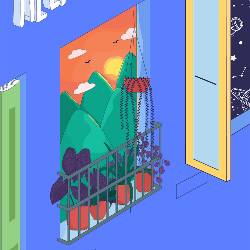 Mi Proyecto del curso: Ilustración vectorial isométrica desde cero 3