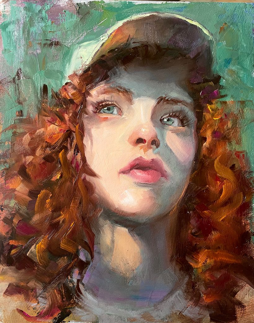 Mein Kursprojekt: Moderne Porträtmalerei mit Ölfarben 1