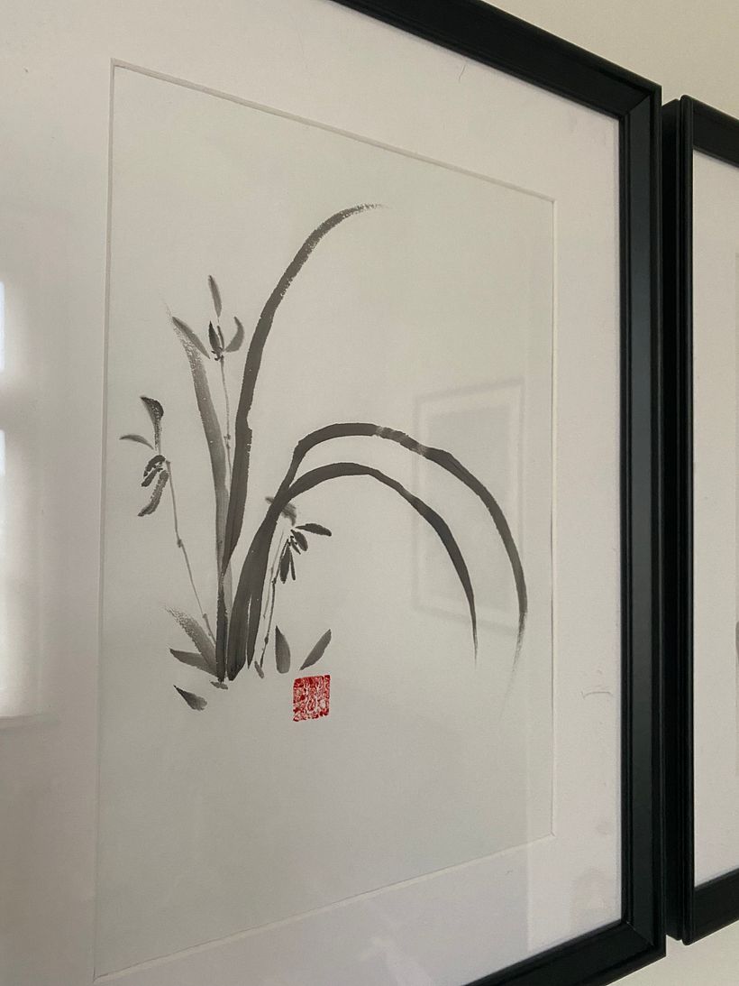 My project in Introduction to Sumi-e Painting course 4