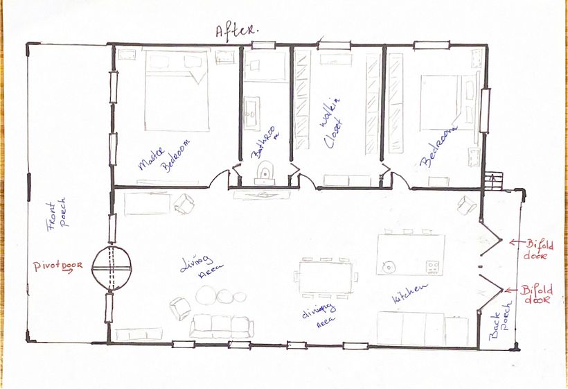 My project in Interior Design from Start to Finish course "Renovating our home" 5