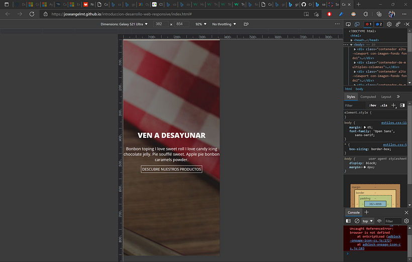 Mi Proyecto del curso: Introducción al Desarrollo Web Responsive con HTML y CSS 5