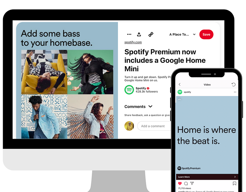 Spotify x Goole Home Mini Campaign 1