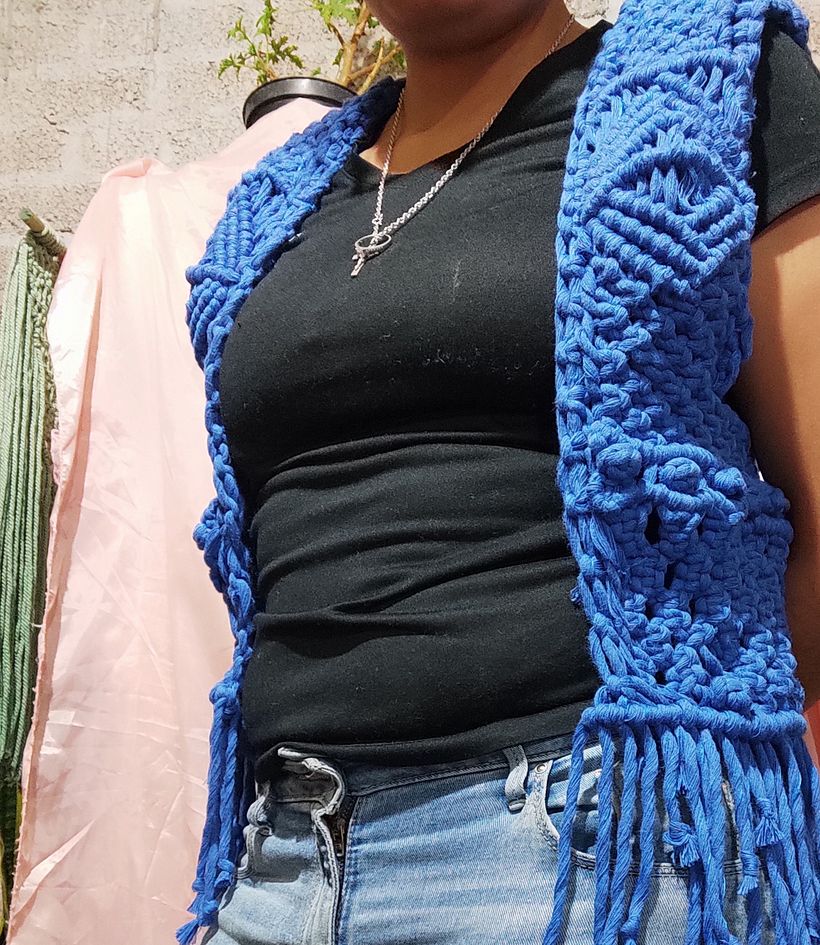 Mi Proyecto del curso: Macramé: crea prendas de ropa únicas - Projektowanie dodatków