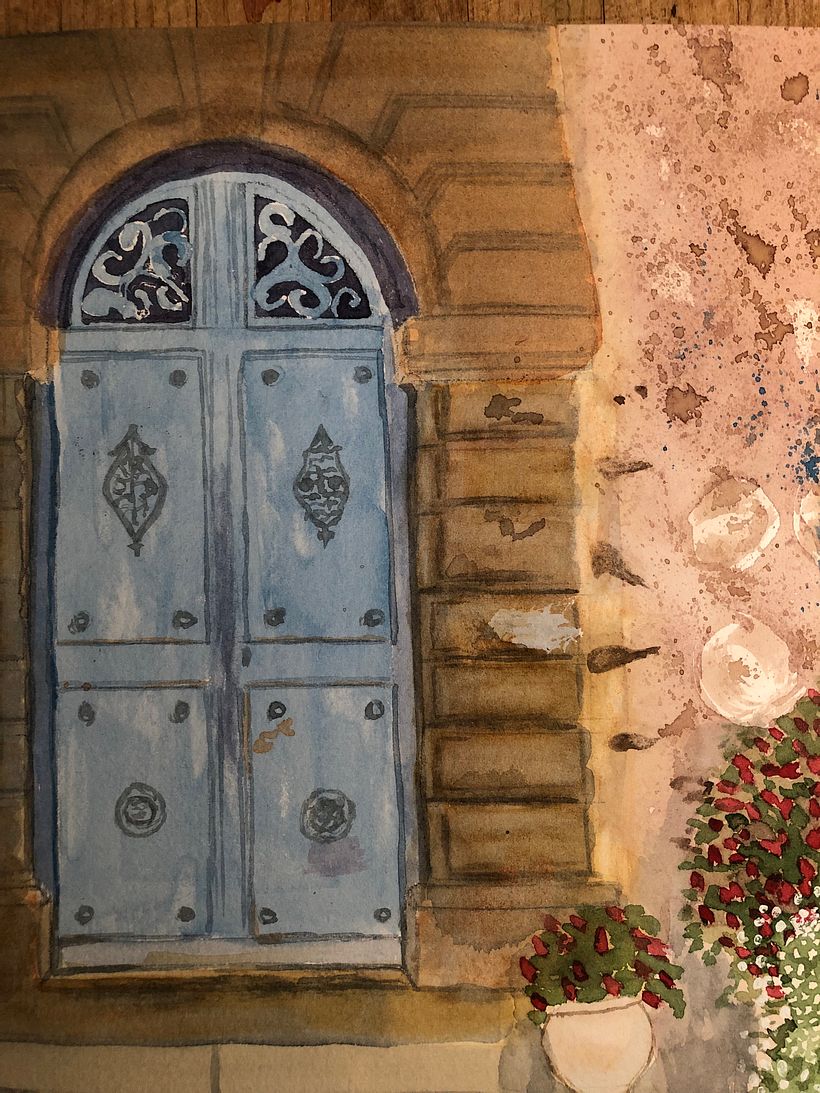 Much more difficult to paint a picture with your techniques on my own!